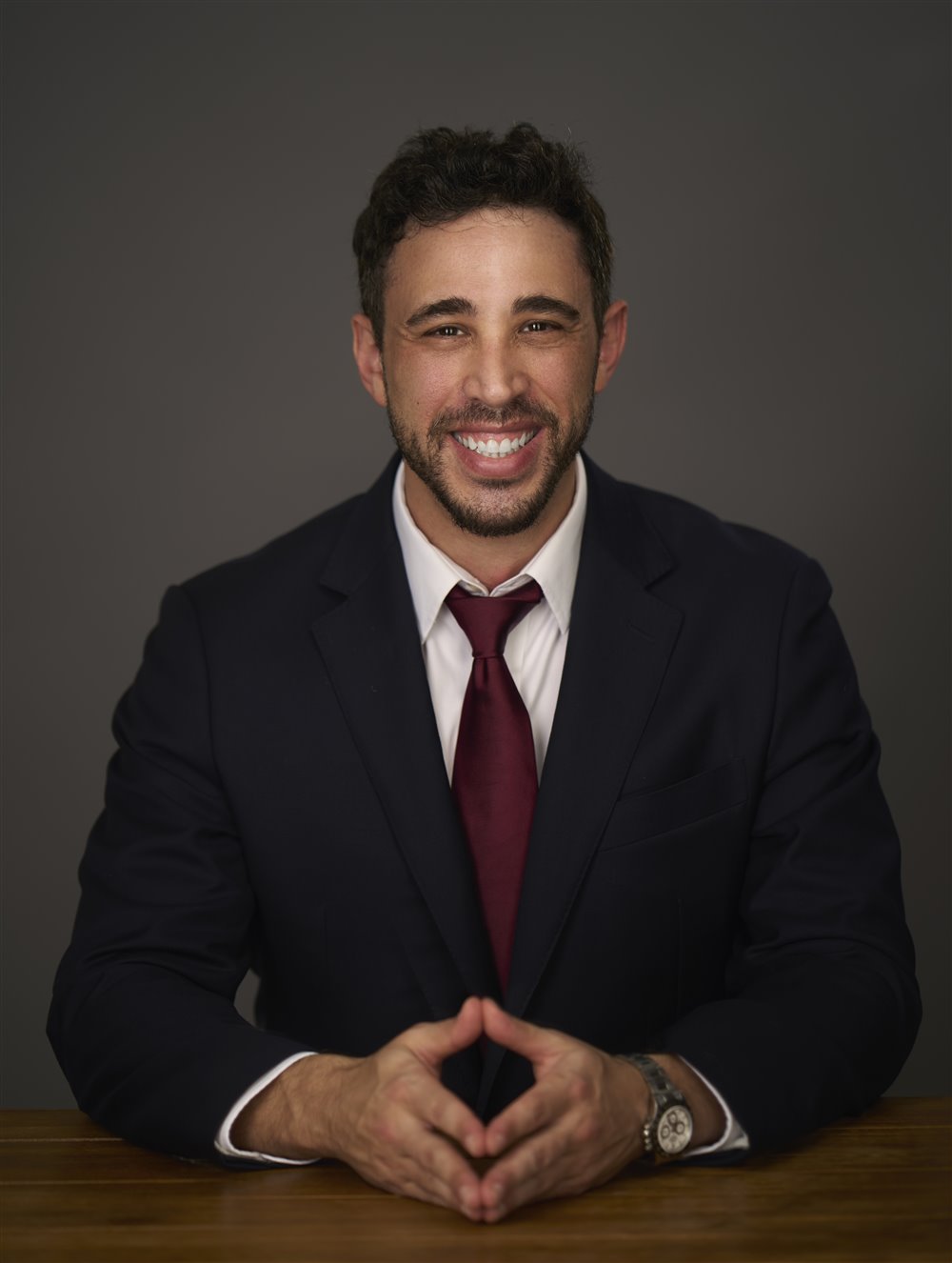 Aaron D. Franklin at the courthouse